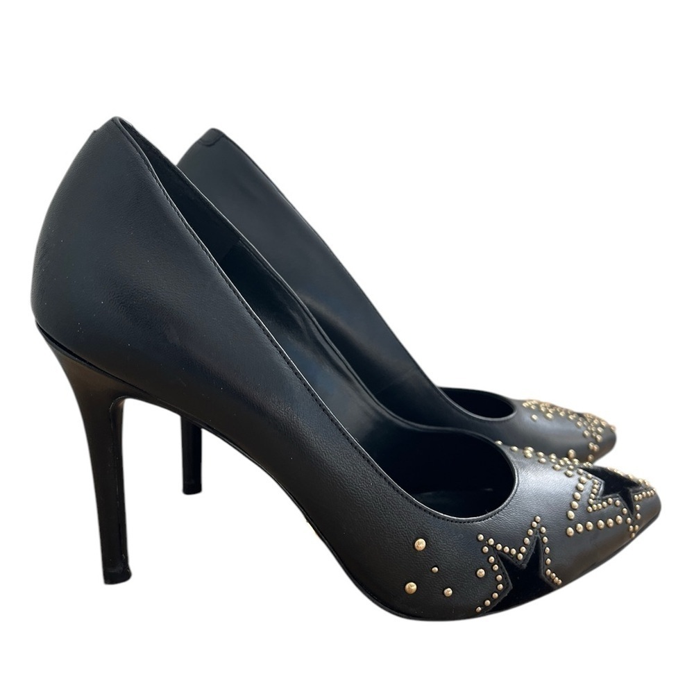 Michael Kors SIA Pump Leather Starry Night Size 6.5 - Picture 2 of 10